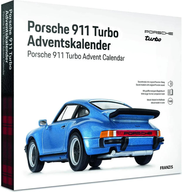 2025 Porsche 911 Turbo Advent Calendar: Limited Edition Collectible Scale Model