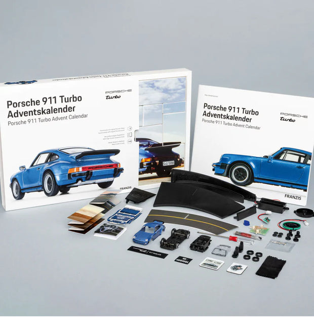 2025 Porsche 911 Turbo Advent Calendar: Limited Edition Collectible Scale Model