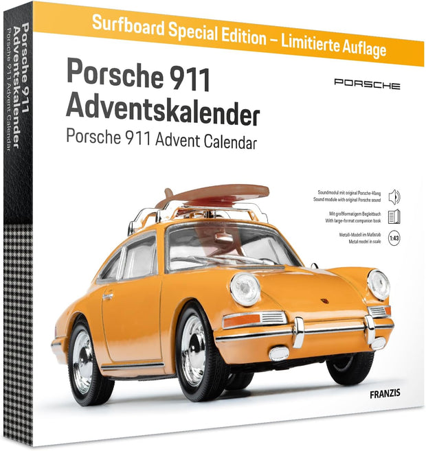 2025 Porsche 911 Turbo Advent Calendar: Limited Edition Collectible Scale Model