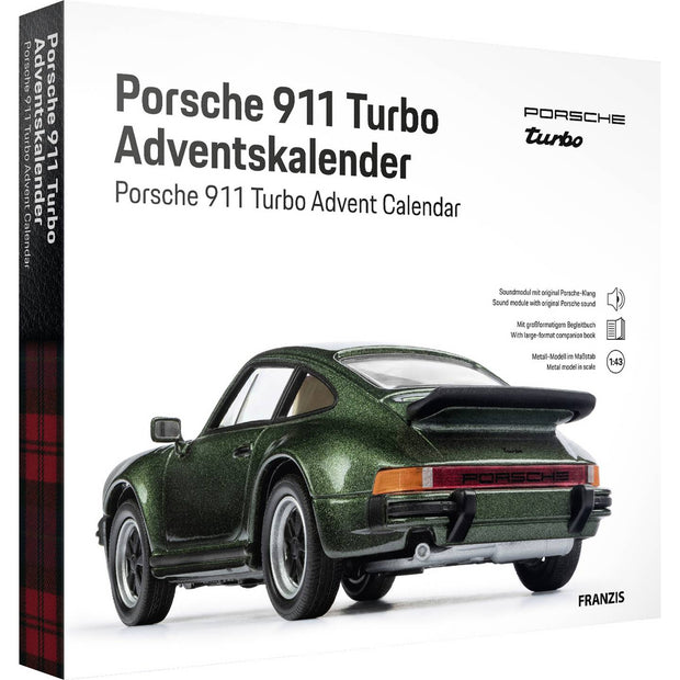 2025 Porsche 911 Turbo Advent Calendar: Limited Edition Collectible Scale Model