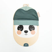 Baby Sleep Hat with Built-in Eye Mask – Soft Infant Cap for Napping & Relaxation