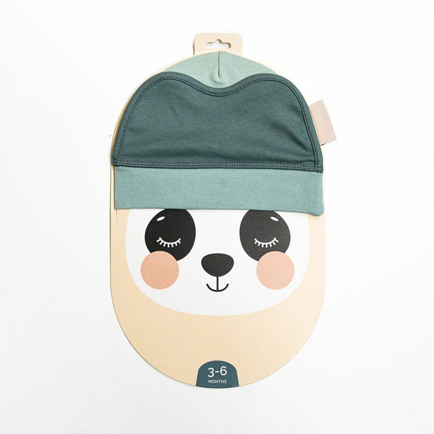 Baby Sleep Hat with Built-in Eye Mask – Soft Infant Cap for Napping & Relaxation